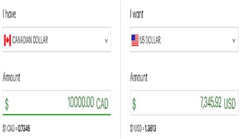 td currency converter